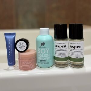 Skincare Bundle - Summer Fridays, Clinique, ella+mila, Frank & Whit, Lemongrass!